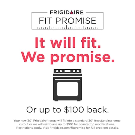 Frigidaire 30-in. Front Control Induction Range with Total Convection and Delay Bake Feature GCFI3060BF